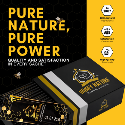 Honey Nature - 24 Sachets -10G + GRATIS 2 Frascos de Revive Blend