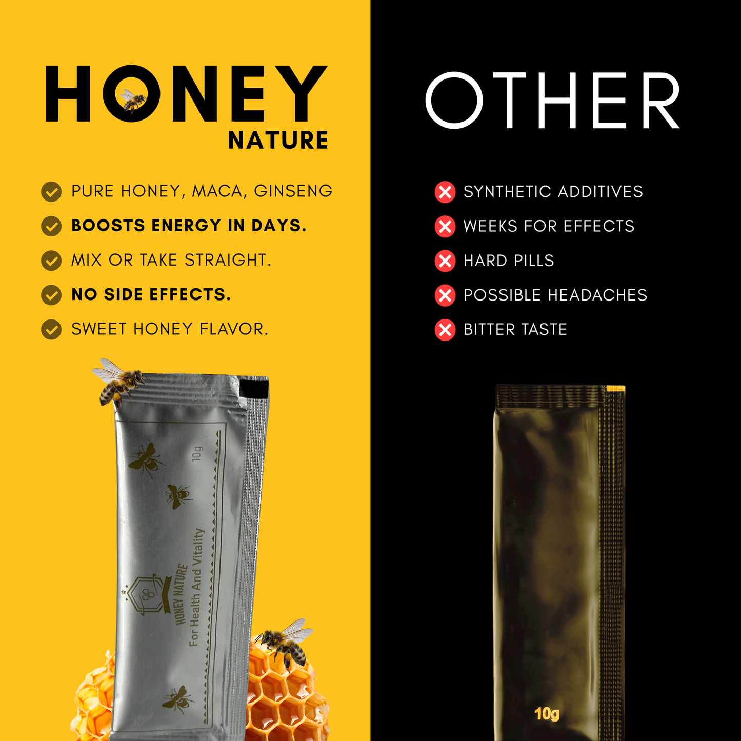 Honey Nature – Choose Your Favorite Version