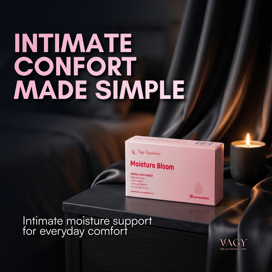 MOISTURE BLOOM – Hyaluronic Acid Vaginal Moisturizing Capsules