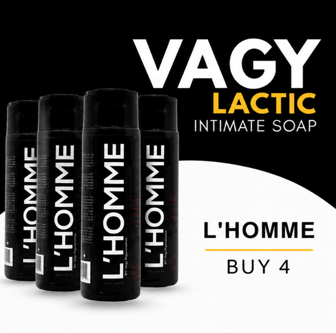 Vagy Lactic Intimate Wash for Men – L’HOMME