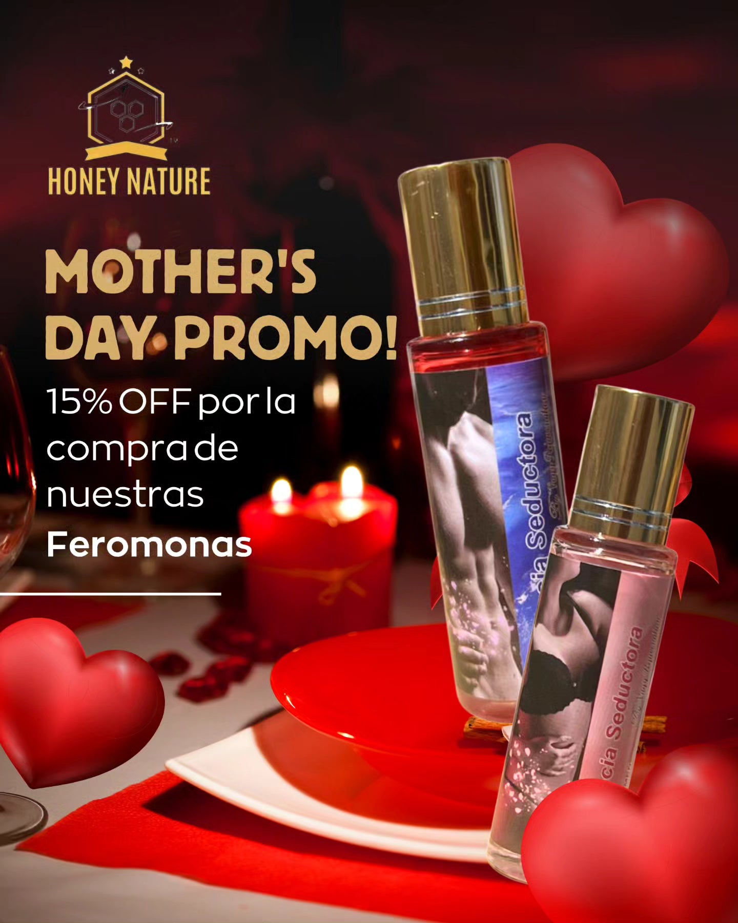 Esencia Seductora - Feromonas MOTHER DAY PROMO